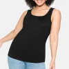 Tanktop aus Baumwolle, mit Rundhalsausschnitt<sheego New