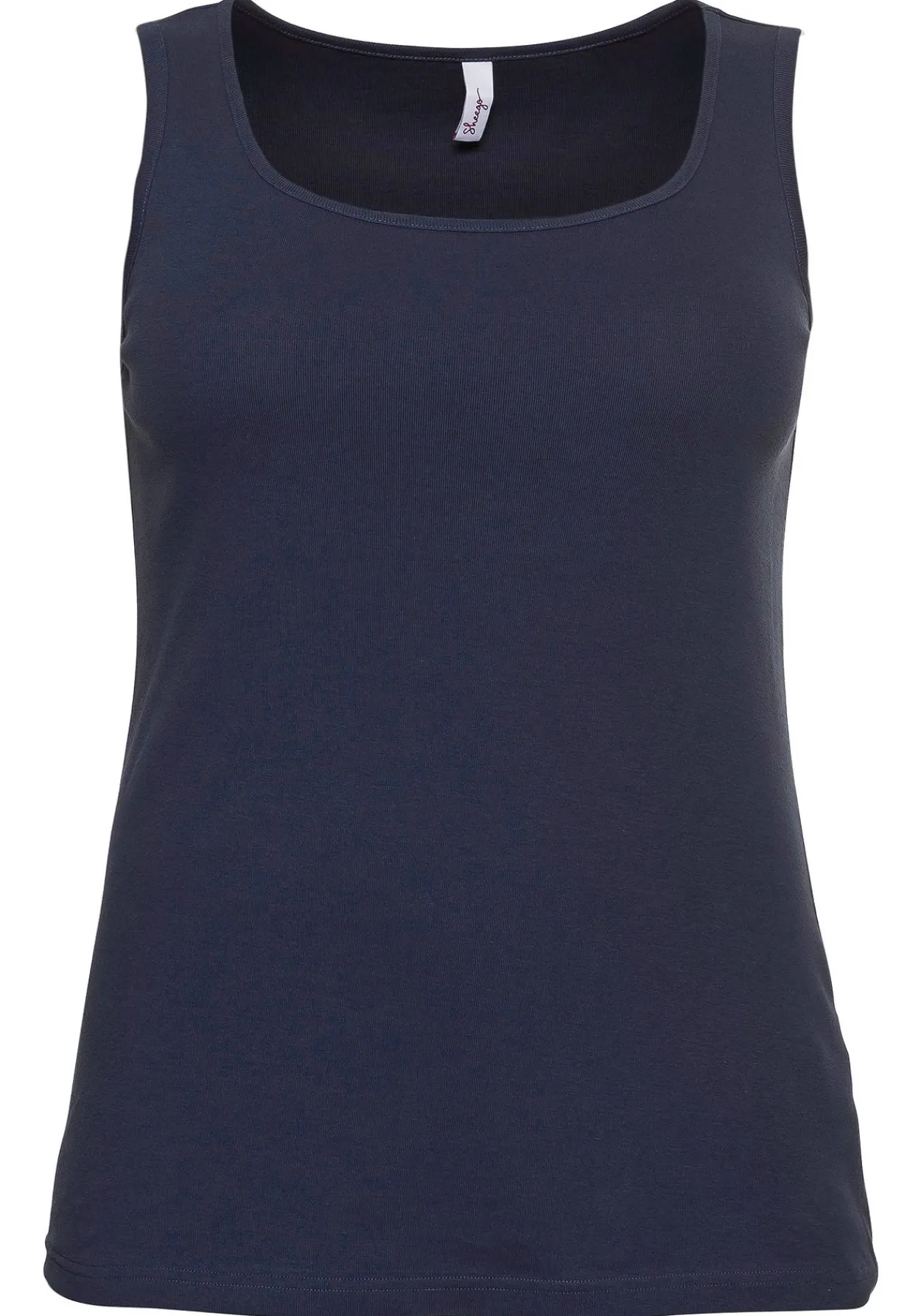 Tanktop aus Baumwolle, mit Rundhalsausschnitt<sheego Best
