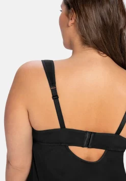 Top aus Microfaser, mit integriertem Bügel-BH<sheego Discount