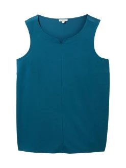 Top aus Viskose, mit senkrechter Teilungsnaht<TOM TAILOR Plus Fashion