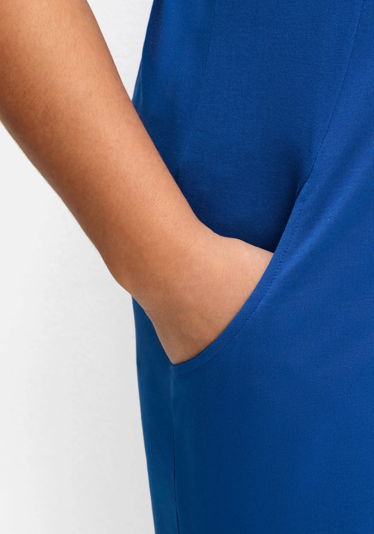 Top in A-Linie, mit Karree-Ausschnitt und Taschen<sheego New