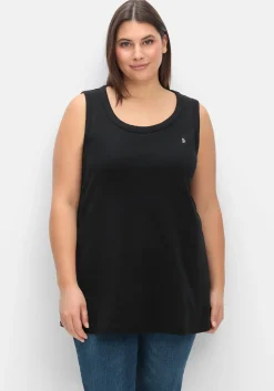 Top in leichter A-Linie, aus Rippqualität<sheego Fashion