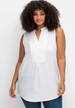 Top mit dekorativem Spitzenbesatz<sheego by Joe Browns New