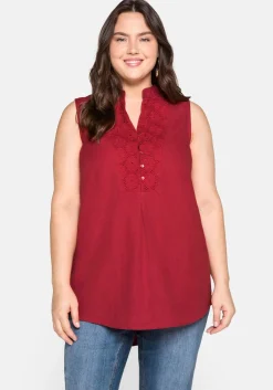 Top mit dekorativem Spitzenbesatz<sheego by Joe Browns Fashion