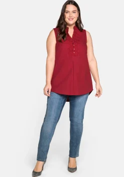 Top mit dekorativem Spitzenbesatz<sheego by Joe Browns Fashion