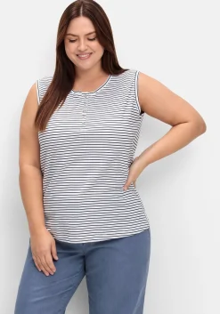 Top mit kurzer Knopfleiste<sheego New