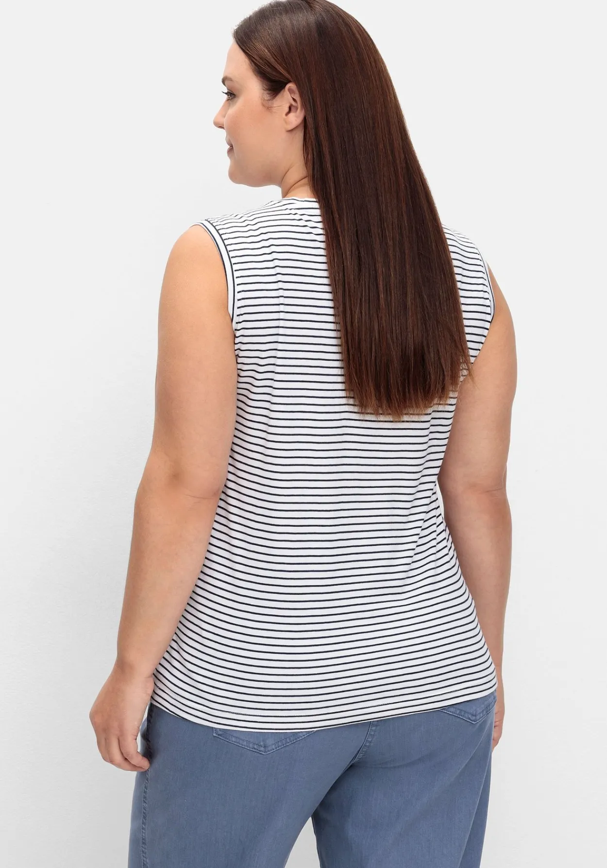 Top mit kurzer Knopfleiste<sheego New