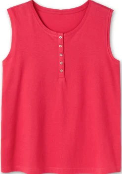 Top mit kurzer Knopfleiste<sheego Outlet