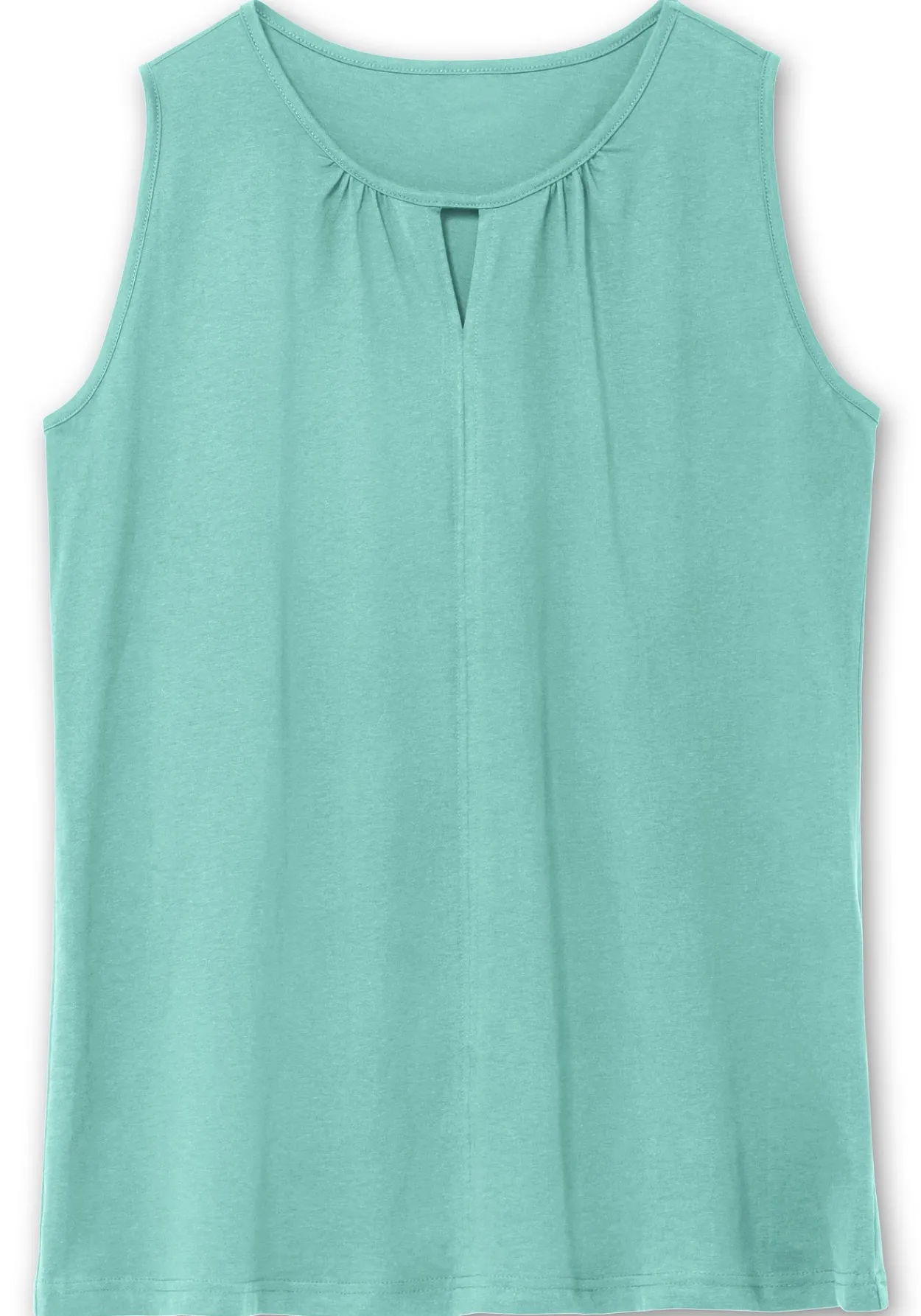 Top mit leichter Raffung und Cut-out am Ausschnitt<sheego Hot