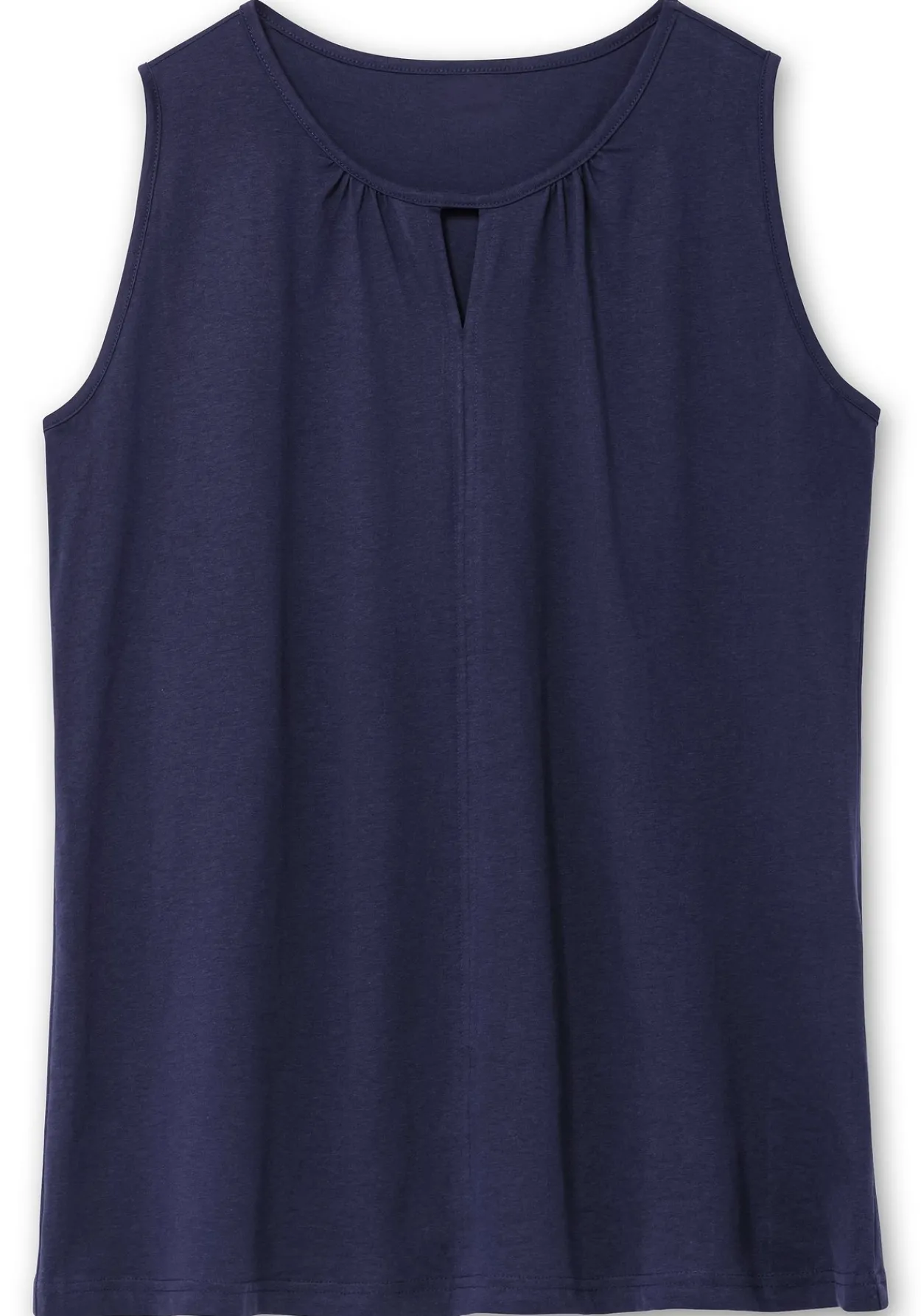 Top mit leichter Raffung und Cut-out am Ausschnitt<sheego Discount