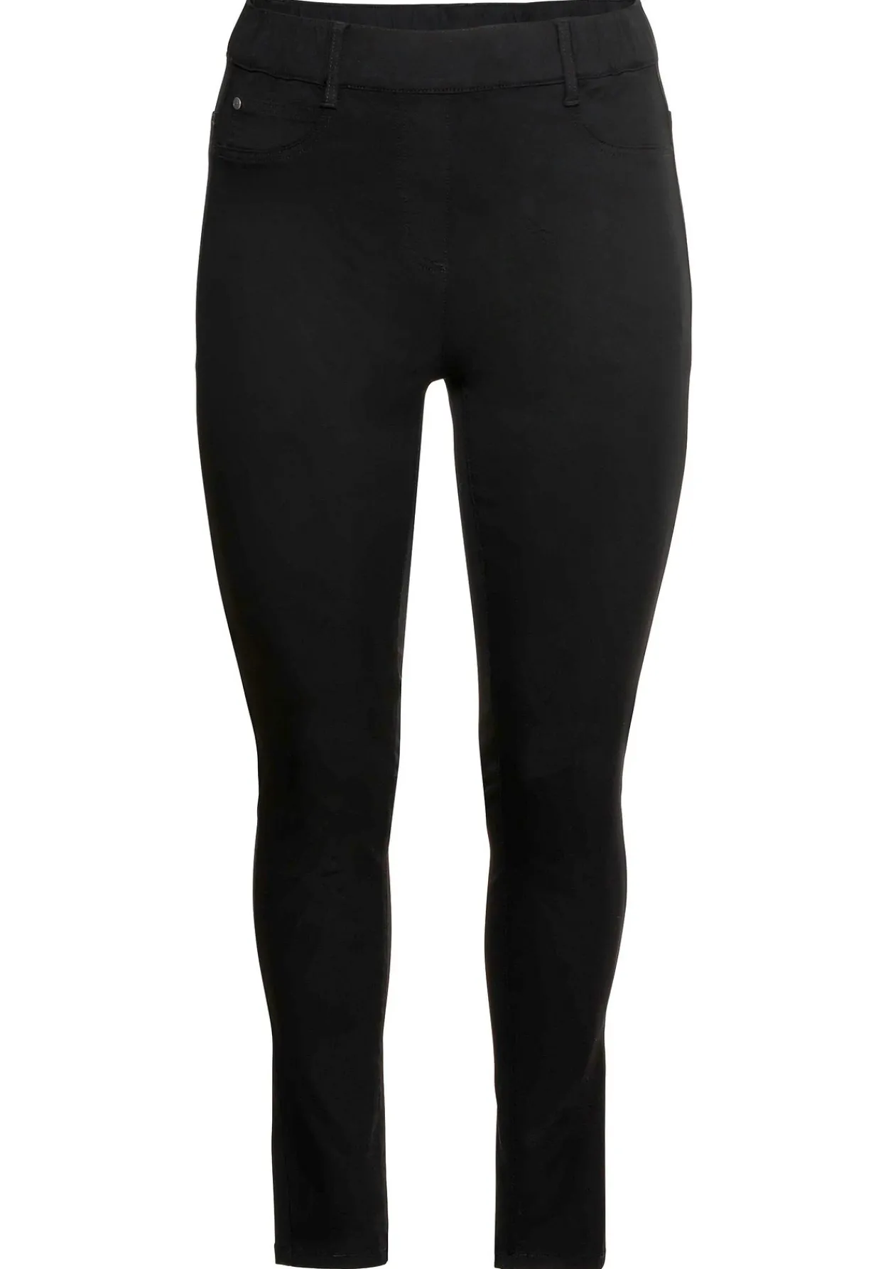 Treggings mit Schlupfbund und Gürtelschlaufen<sheego Online