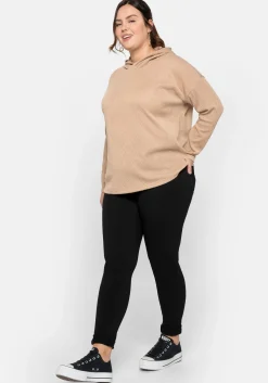 Treggings mit Schlupfbund und Gürtelschlaufen<sheego Online