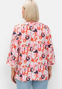 Tunika im Doppelpack, uni und gemustert<sheego Fashion