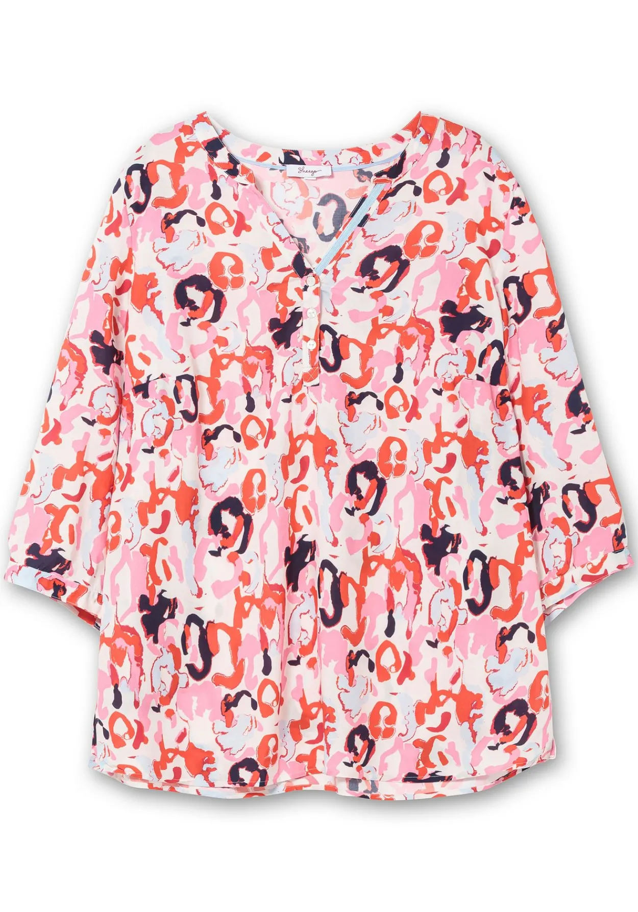 Tunika im Doppelpack, uni und gemustert<sheego Fashion