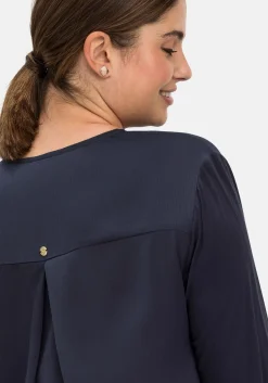 Tunika im Lagenlook aus Chiffon und Jersey<sheego Hot