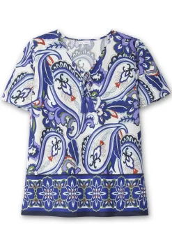 Tunika in A-Linie, im Mustermix, mit Flügelärmeln<sheego by Joe Browns Fashion