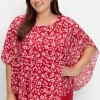 Tunika in Layeroptik, mit Blumenprint<sheego Best