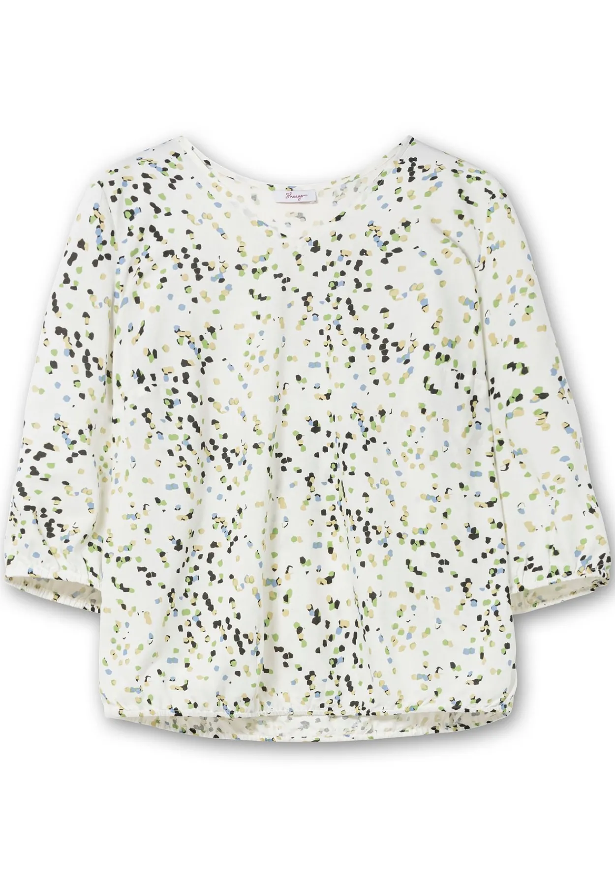 Tunika in Schlupfform, mit Blumenprint<sheego Online