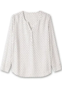 Tunika mit Alloverdruck und Krempelärmeln<sheego x Collection L. Sale