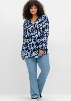 Tunika mit Alloverprint<sheego Outlet