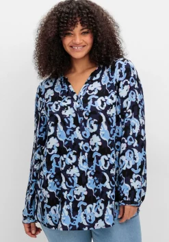 Tunika mit Alloverprint<sheego Outlet