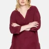 Tunika mit 3/4-Arm und gerundetem Saum<sheego Clearance