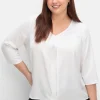 Tunika mit 3/4-Arm und Plisseefalten hinten<sheego New