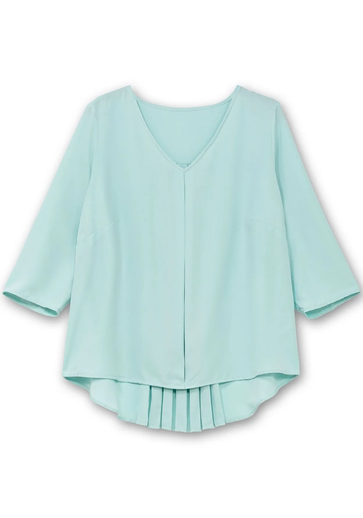 Tunika mit 3/4-Arm und Plisseefalten hinten<sheego Fashion