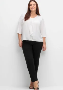 Tunika mit 3/4-Arm und Plisseefalten hinten<sheego New