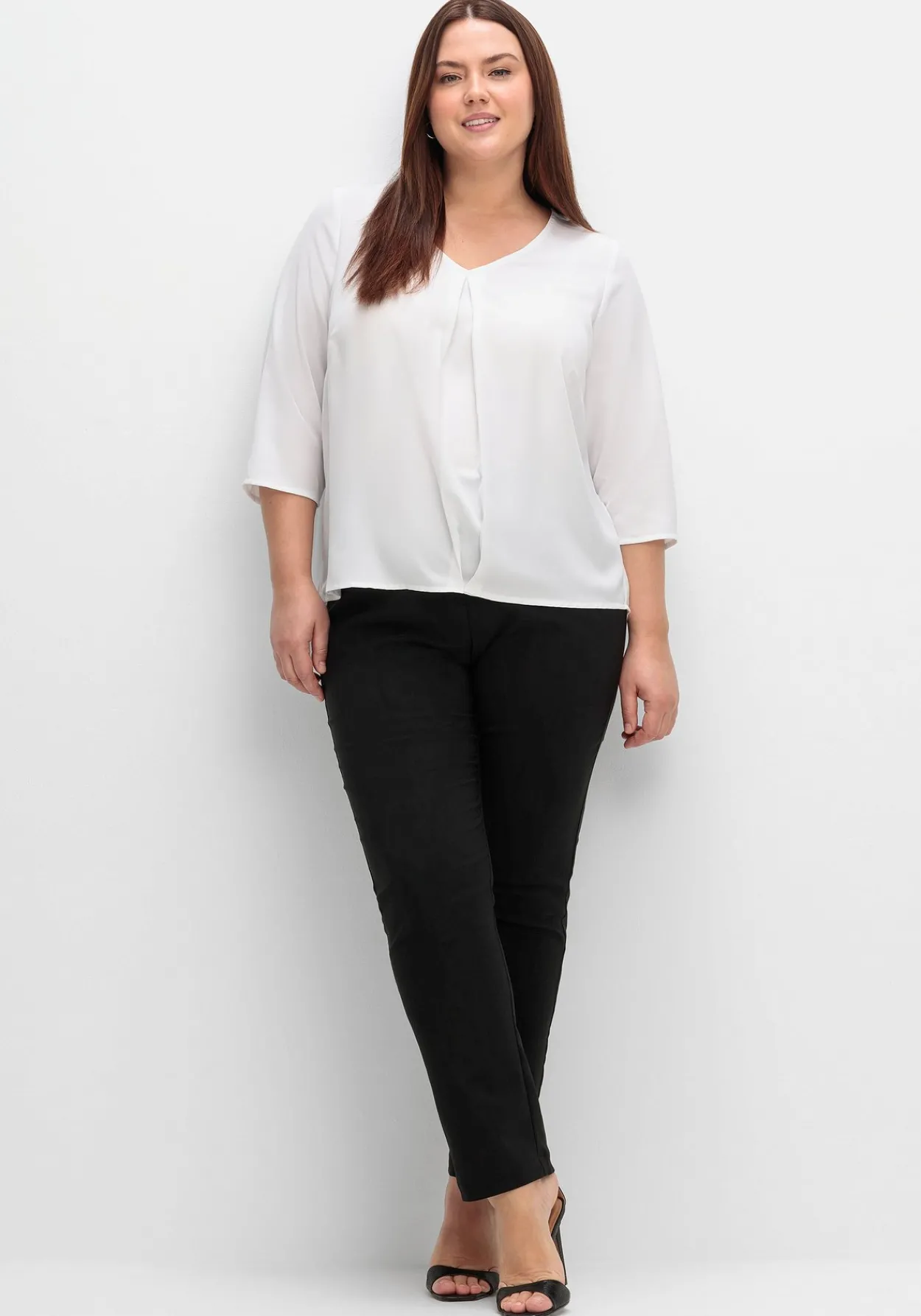 Tunika mit 3/4-Arm und Plisseefalten hinten<sheego New