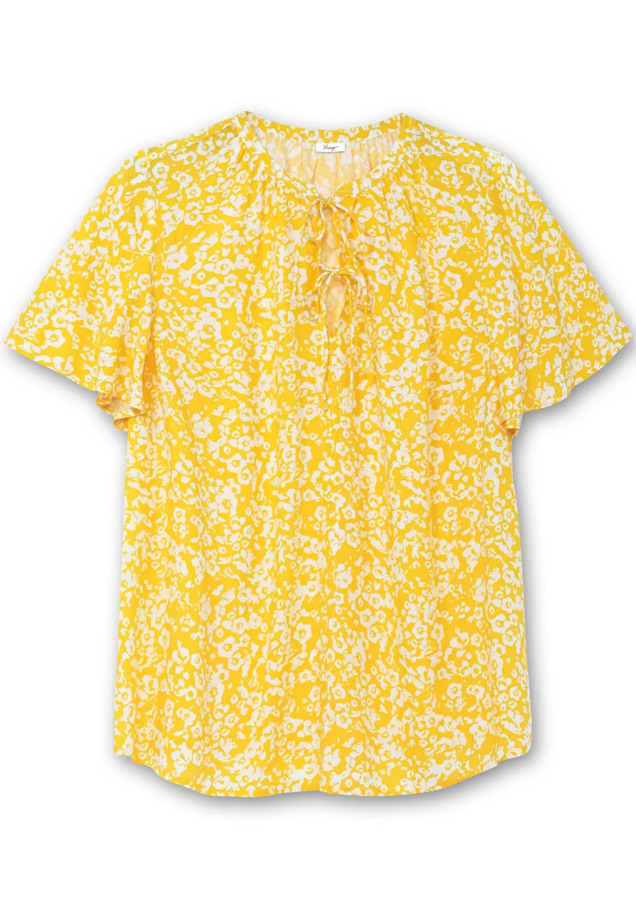 Tunika mit Blütenprint und V-Ausschnitt<sheego Discount