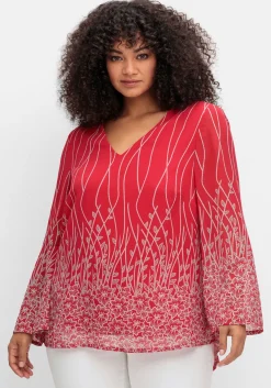 Tunika mit Blumendruck, in Chiffon-Qualität<sheego by Joe Browns Clearance