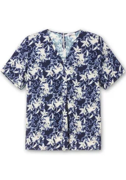 Tunika mit floralem Alloverdruck<sheego Outlet