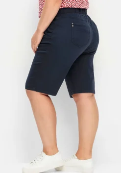 Twill-Bermudas in 5-Pocket-Form, mit Gummizugbund<sheego Best