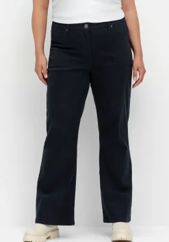 Twillhose in Bootcutform mit Shaping-Einsatz<sheego Fashion