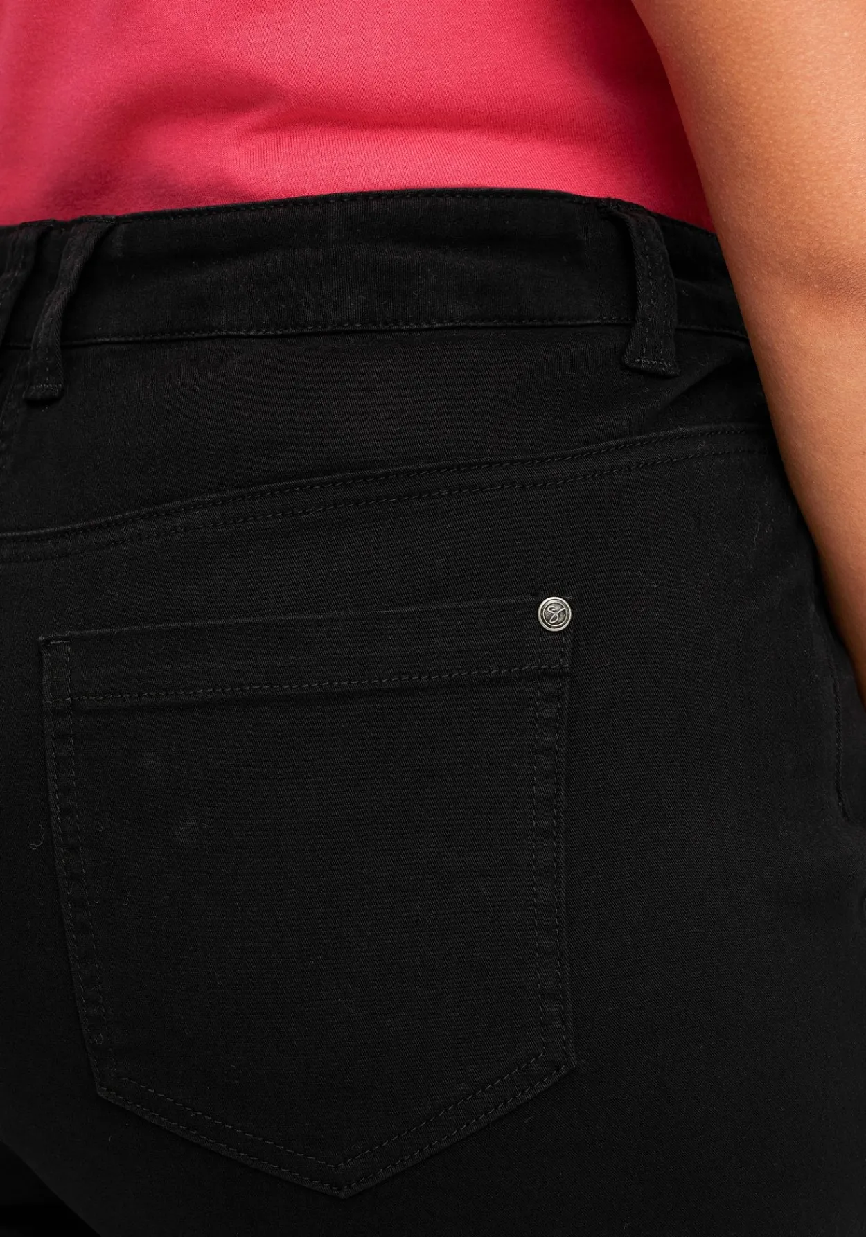 Twillhose in Bootcutform mit Shaping-Einsatz<sheego Best