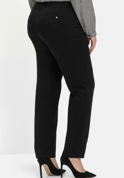 Twillhose mit Schlupfbund, in schmaler Beinform<sheego New