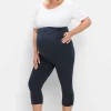 Umstands-Leggings in Caprilänge, mit Überbauchbund<sheego New