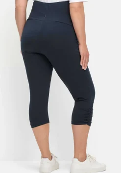 Umstands-Leggings in Caprilänge, mit Überbauchbund<sheego New