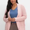 Verschlusslose Strickjacke mit Schalkragen<sheego Clearance