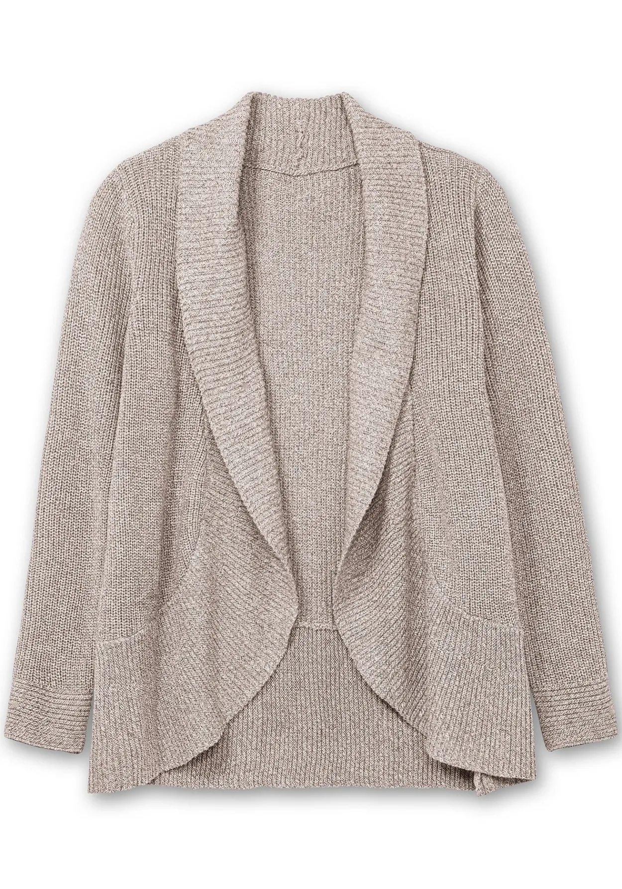 Verschlusslose Strickjacke mit Schalkragen<sheego Best