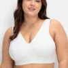 Verschlussloser BH ohne Bügel, mit Spitze<sheego Sale