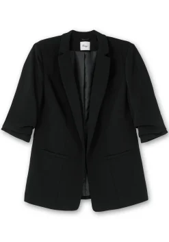 Verschlussloser Longblazer mit 3/4-Arm, gefüttert<sheego Clearance