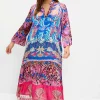 Volantkleid in Maxilänge, mit Mustermix<sheego loves miss goodlife Online