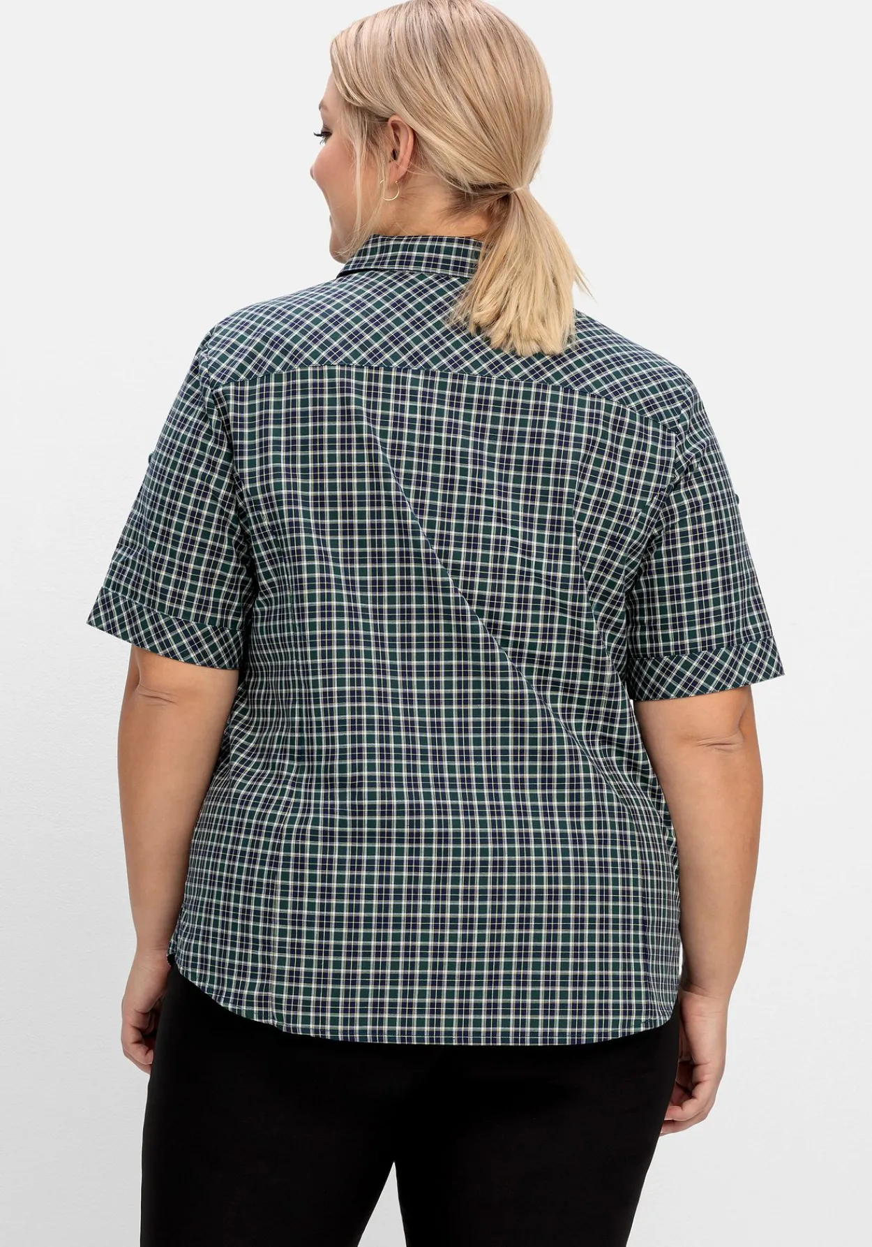 Wanderbluse mit Reißverschluss-Taschen<sheego New