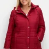 Warm wattierte Steppjacke mit Kapuze<sheego New