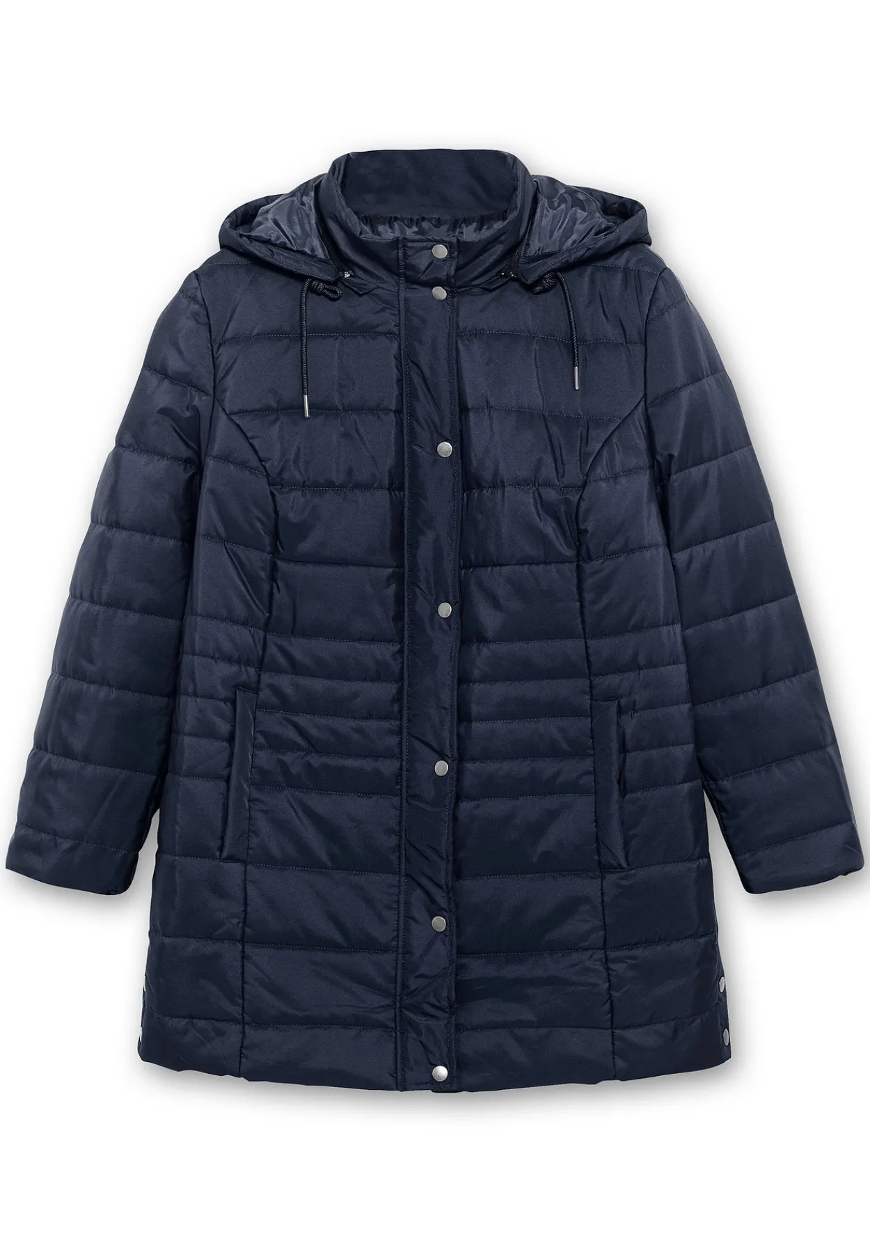 Warm wattierte Steppjacke mit Kapuze<sheego Fashion
