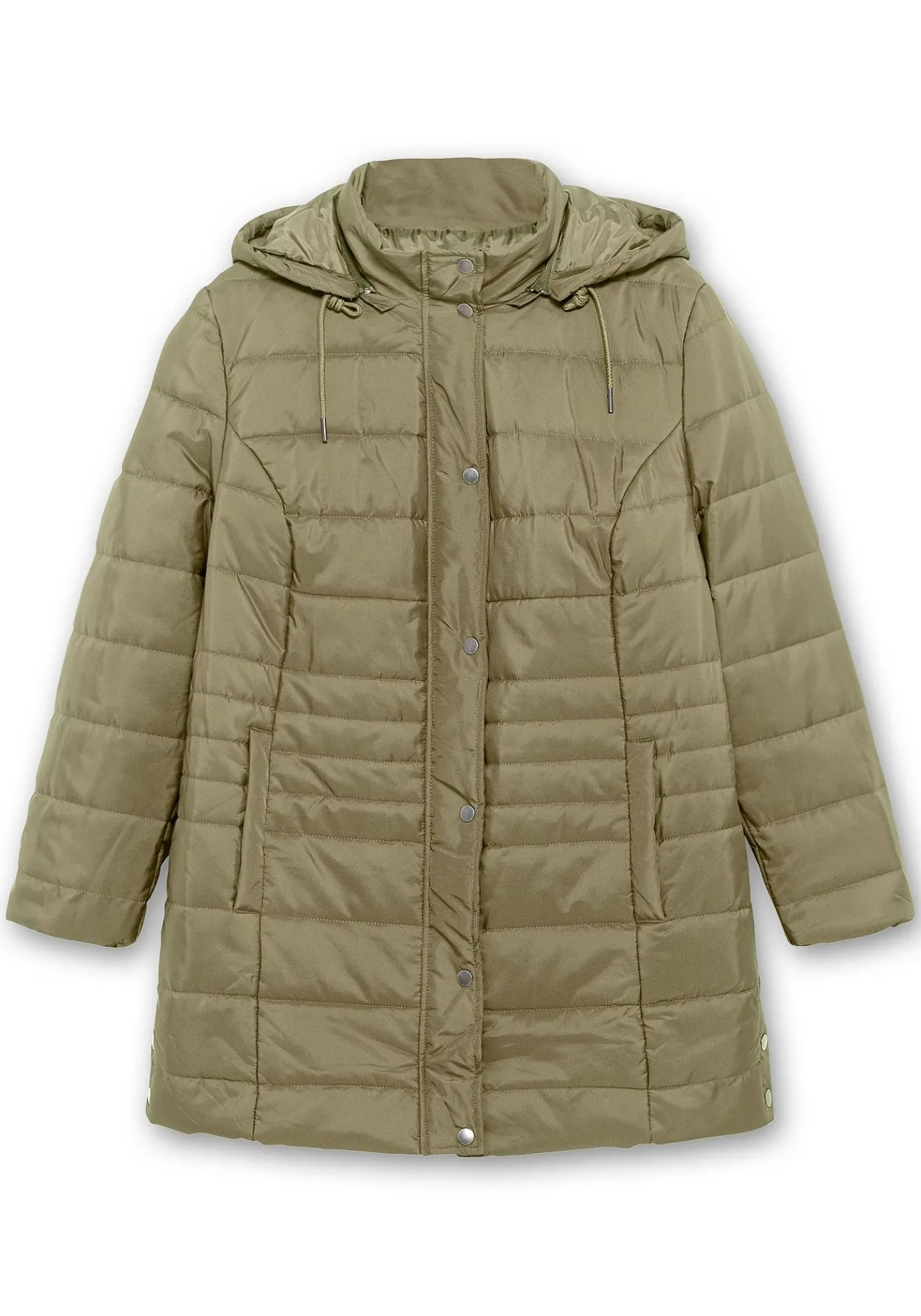 Warm wattierte Steppjacke mit Kapuze<sheego Sale