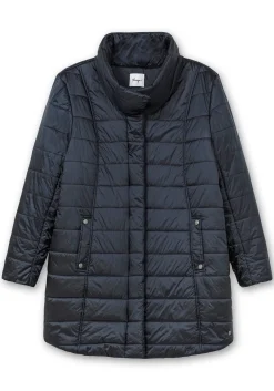 Wasserabweisende Steppjacke mit hohem Stehkragen<sheego Fashion
