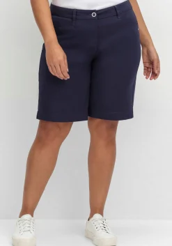 Weite Bermudas in Chino-Optik<sheego Online